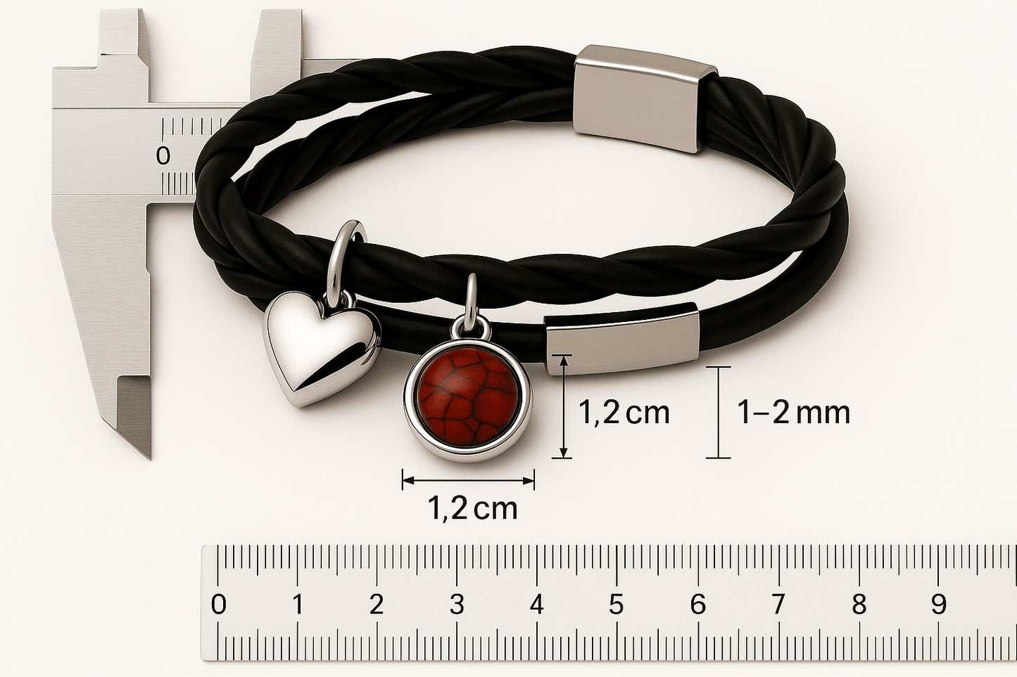 Bmhd3 bracelet S301125 - Rosa argento