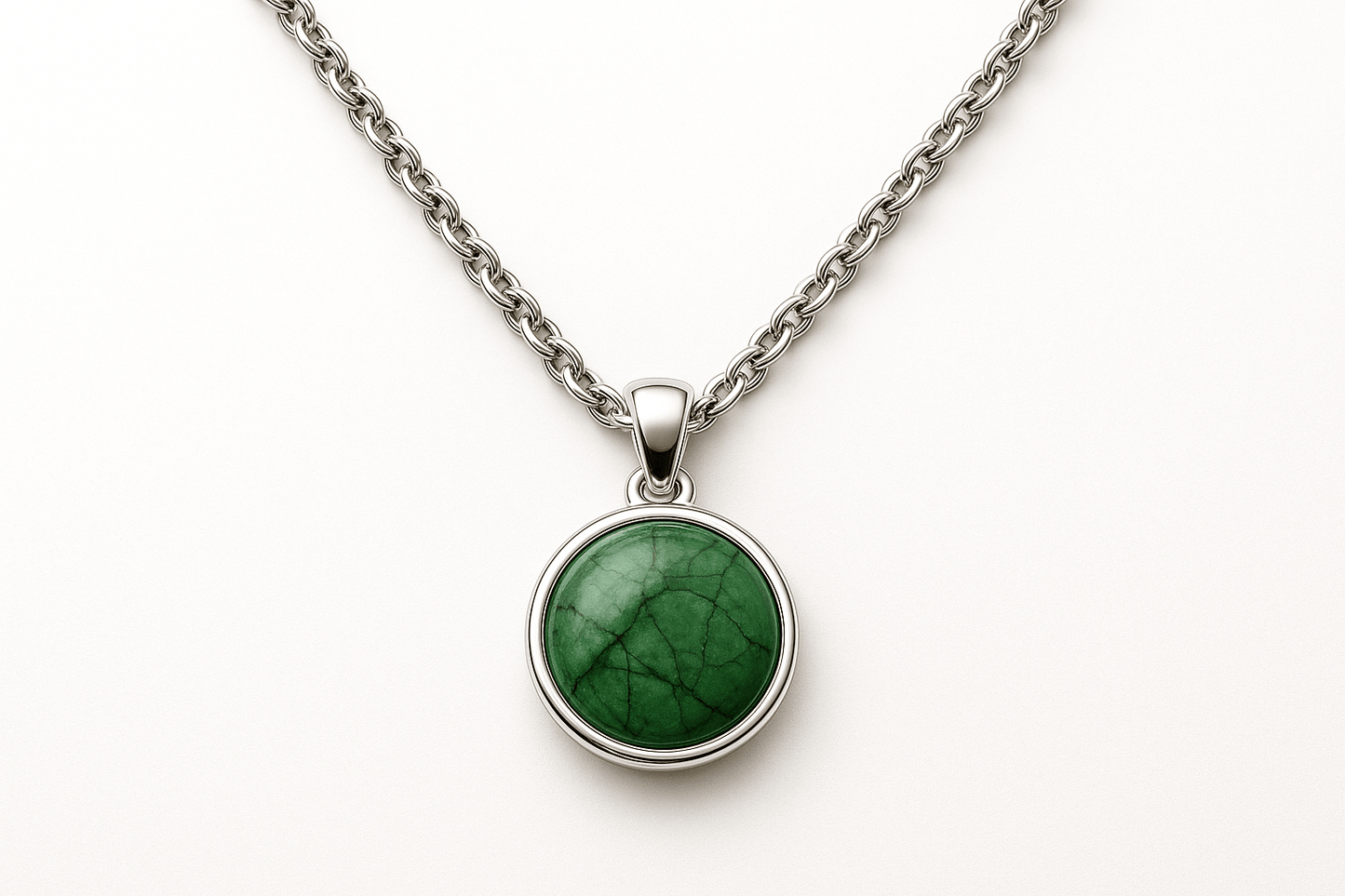 Mpg necklace S200525 - Rosa argento