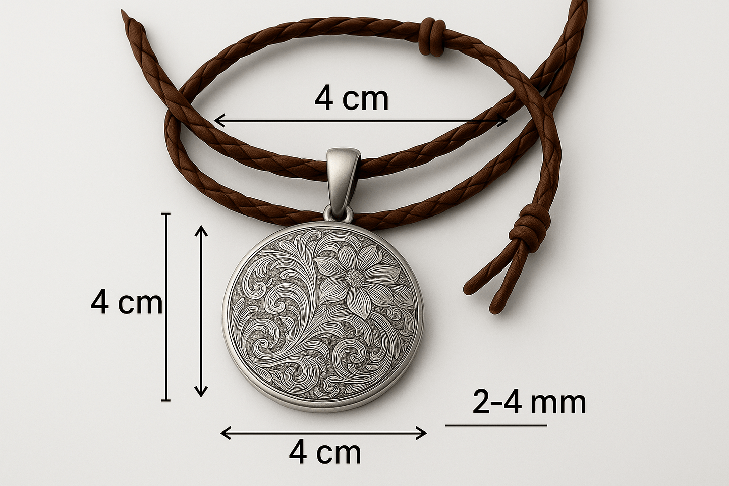 Psf20 pendant S203125 - Rosa argento