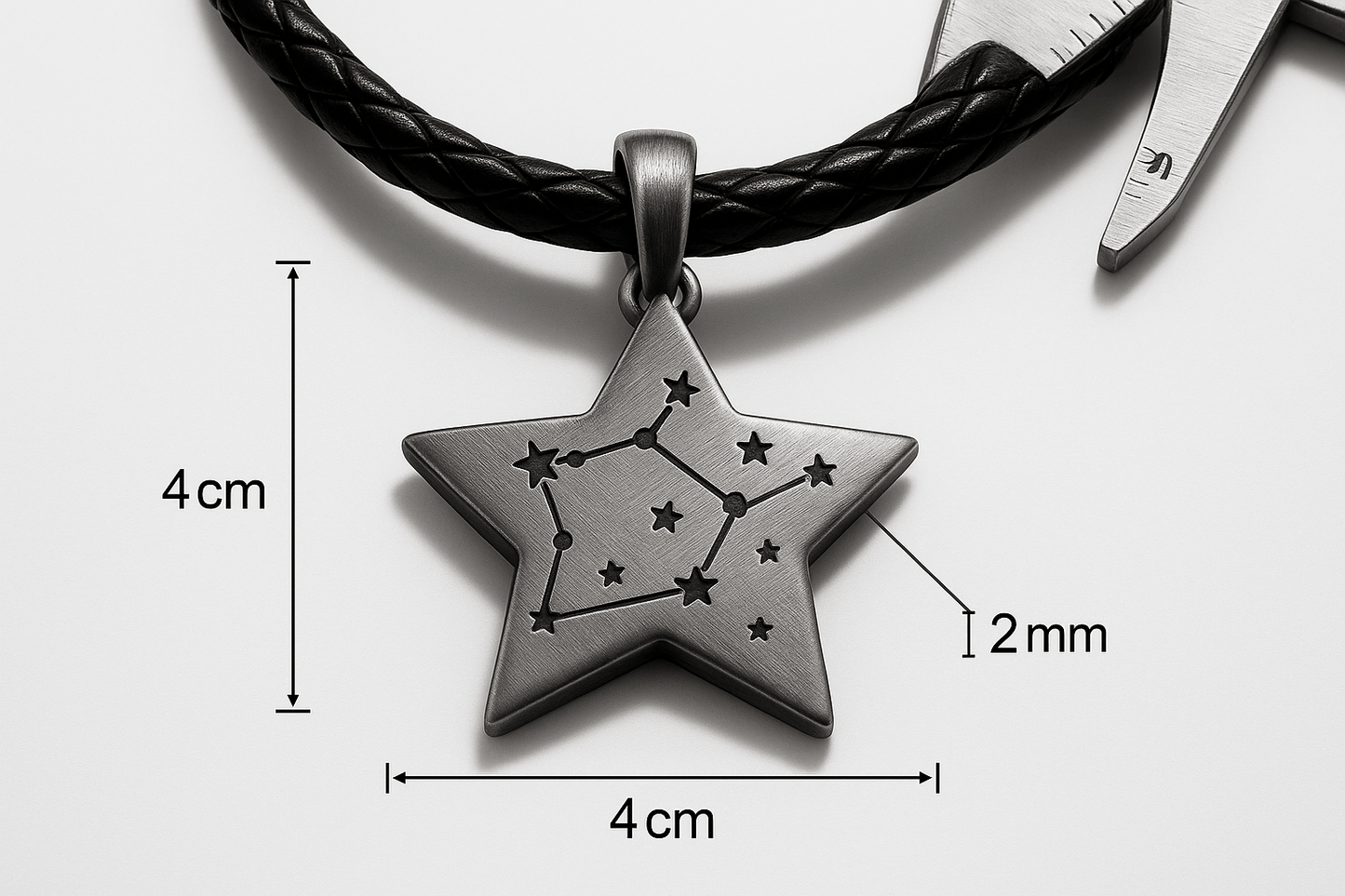 Psl12 pendant S202525 - Rosa argento