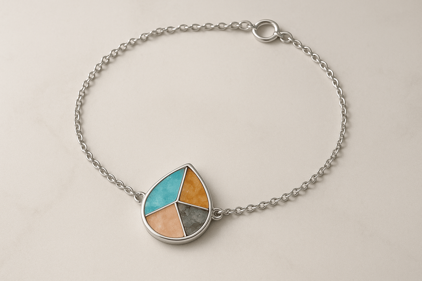 Bp1 bracelet S300325 - Rosa argento