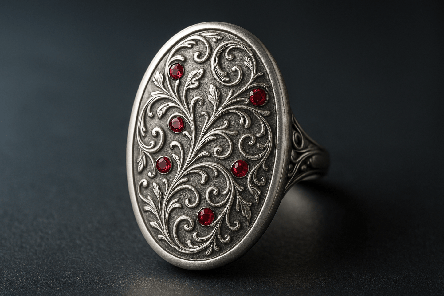 RO4 ring S100625 - Rosa argento