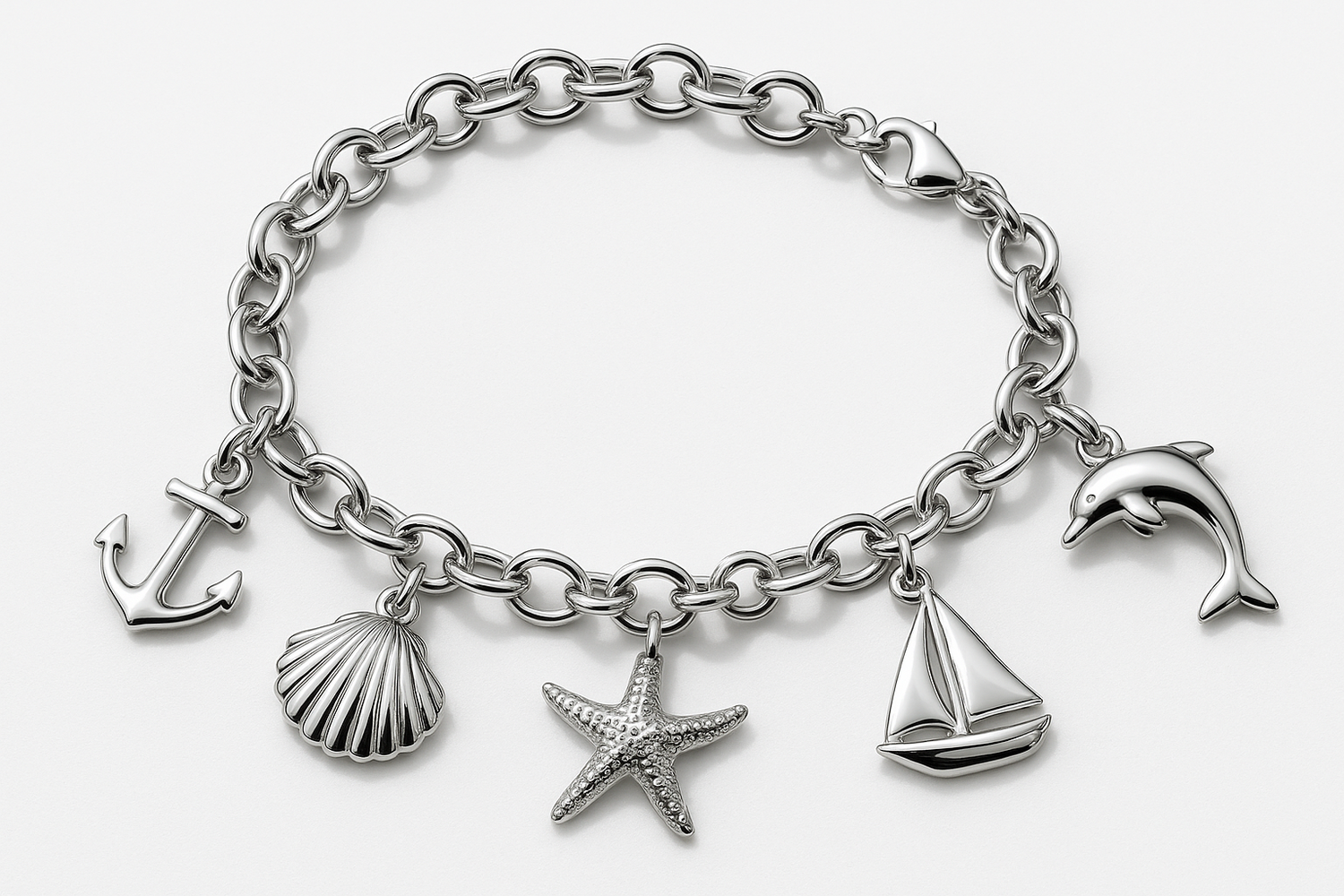Rosa silver                        bracelets