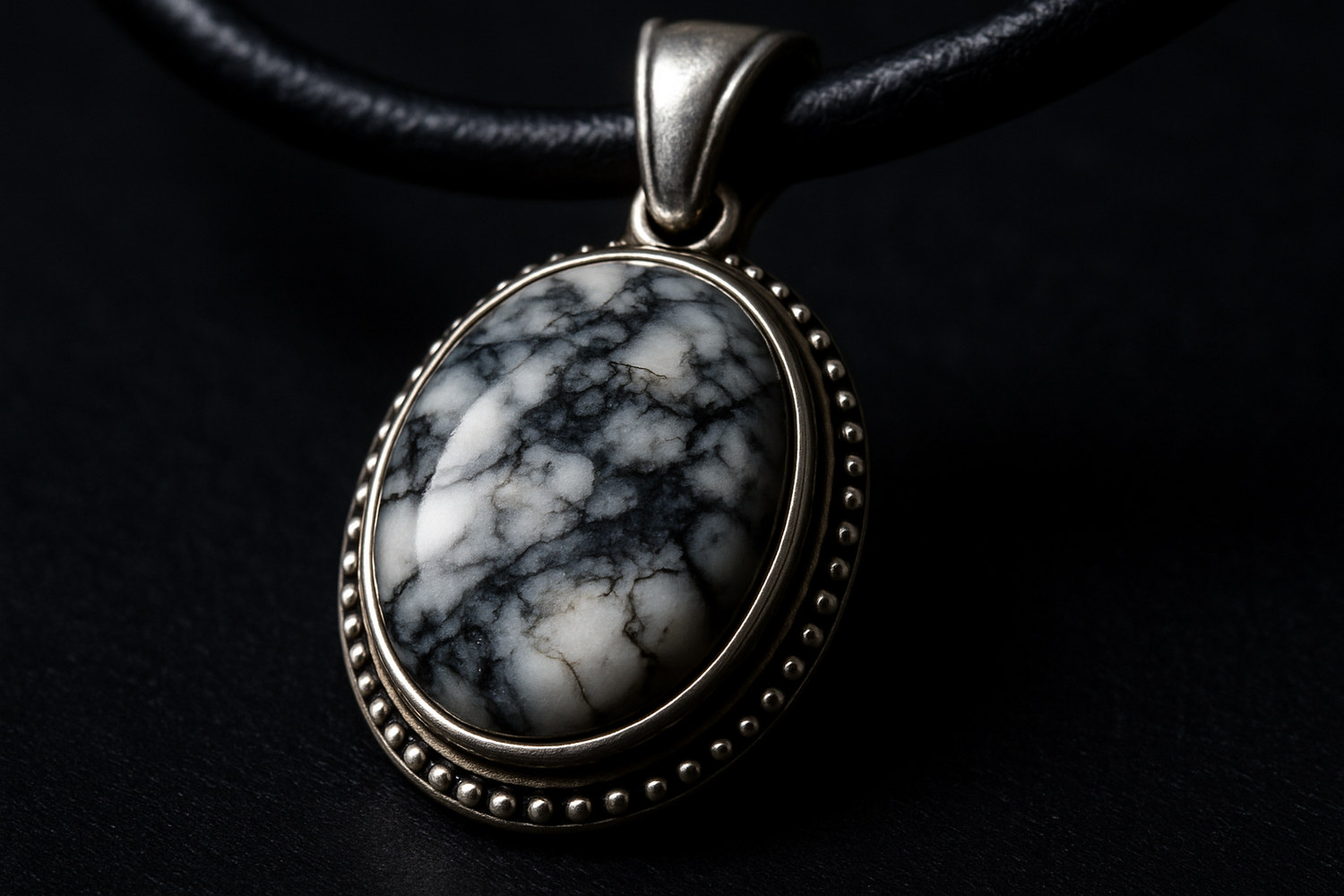 Rosa silver marble & stone
