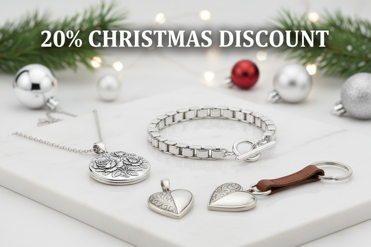 20% Christmas Discount Simple Clean