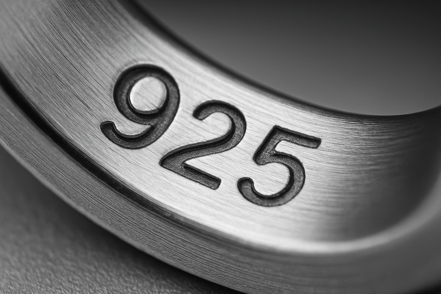 Rg9 Silver Ring - Premium Quality S101525 - Rosa argento