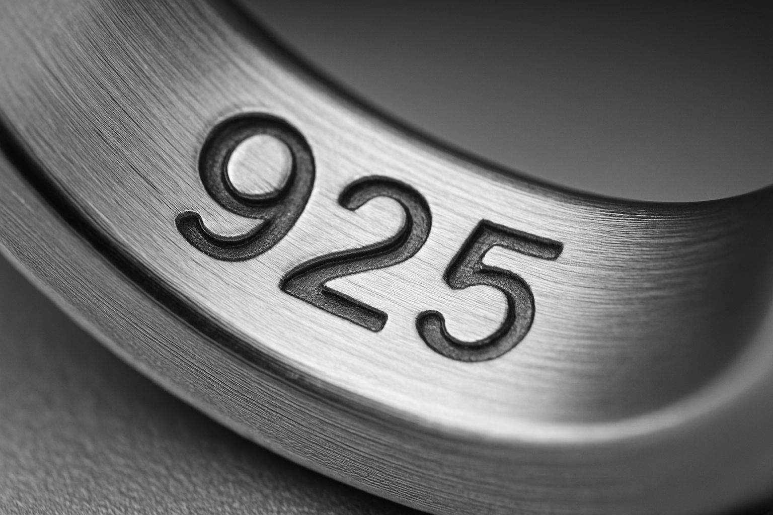 Rg9 Silver Ring - Premium Quality S101525 - Rosa argento