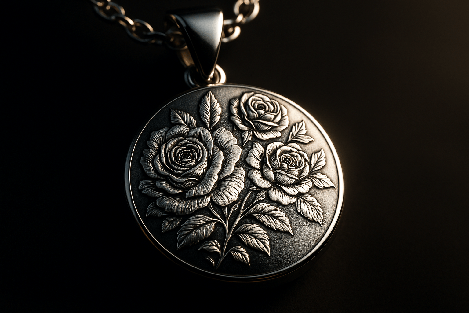 Psn6 necklace S202425 - Rosa argento