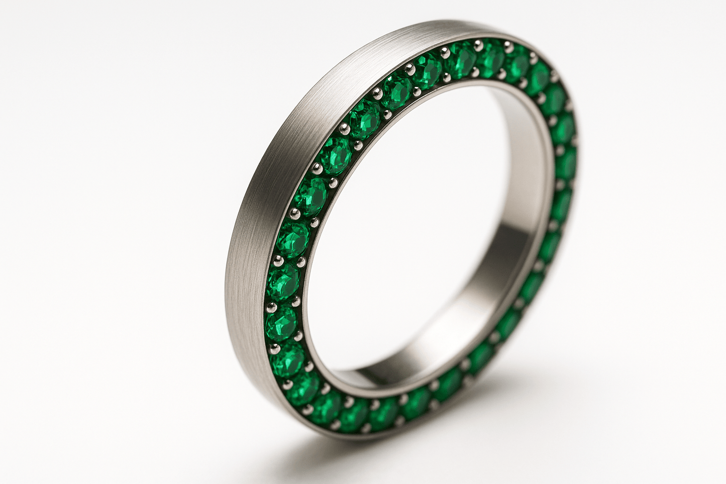 Rg9 Silver Ring - Premium Quality S101525 - Rosa argento