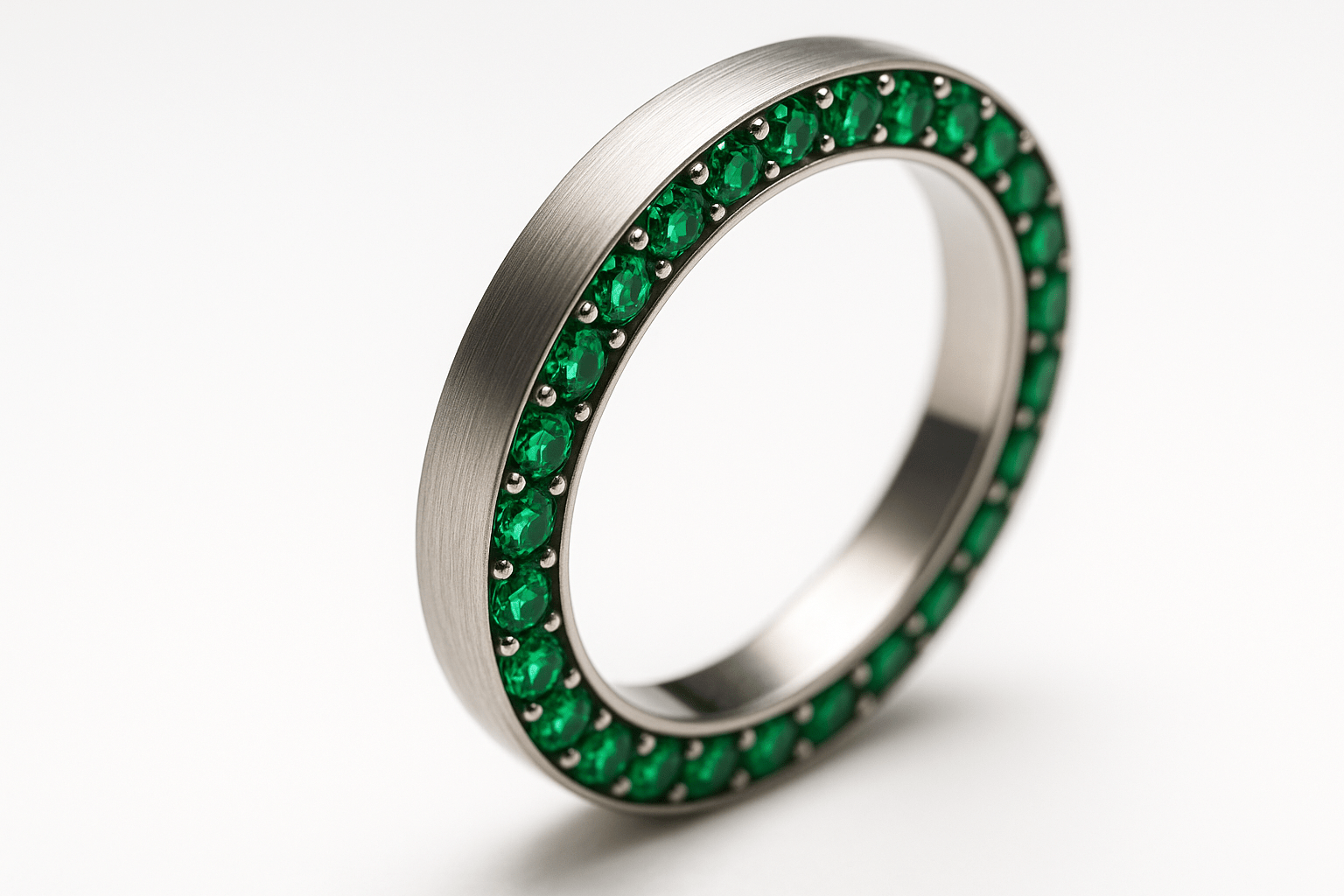 Rg9 Silver Ring - Premium Quality S101525 - Rosa argento