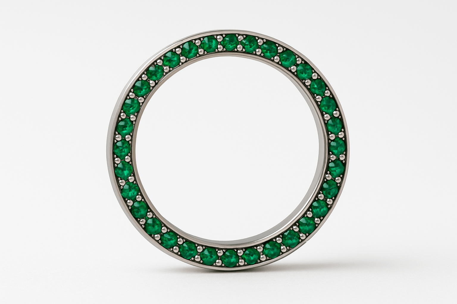 Rg9 Silver Ring - Premium Quality S101525 - Rosa argento