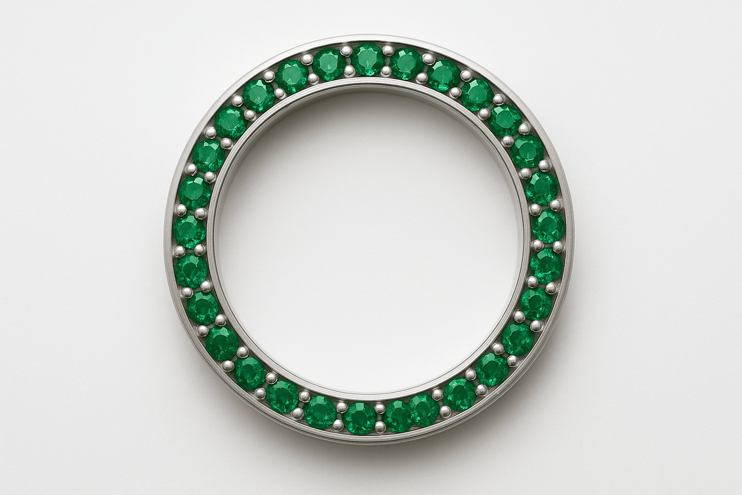 Rg9 Silver Ring - Premium Quality S101525 - Rosa argento