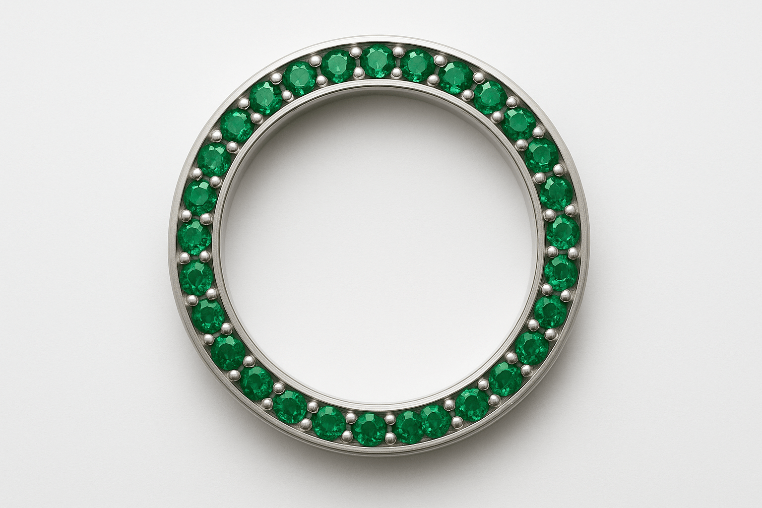 Rg9 Silver Ring - Premium Quality S101525 - Rosa argento