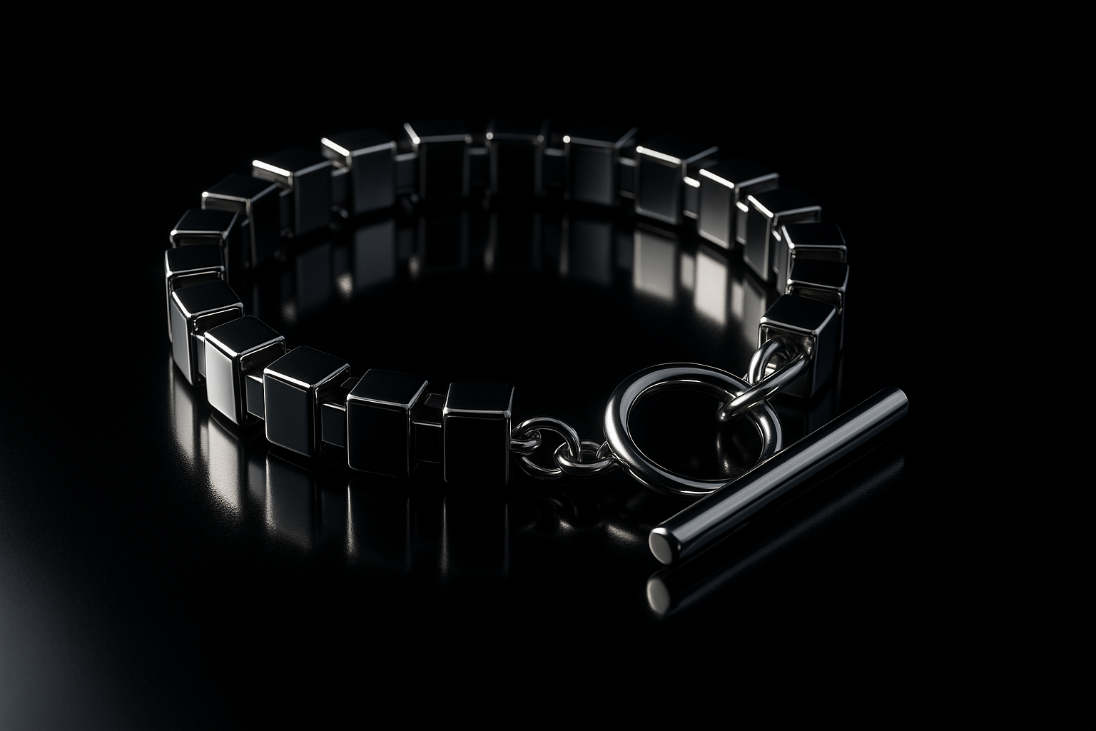 Epic cinematic angle with reflections