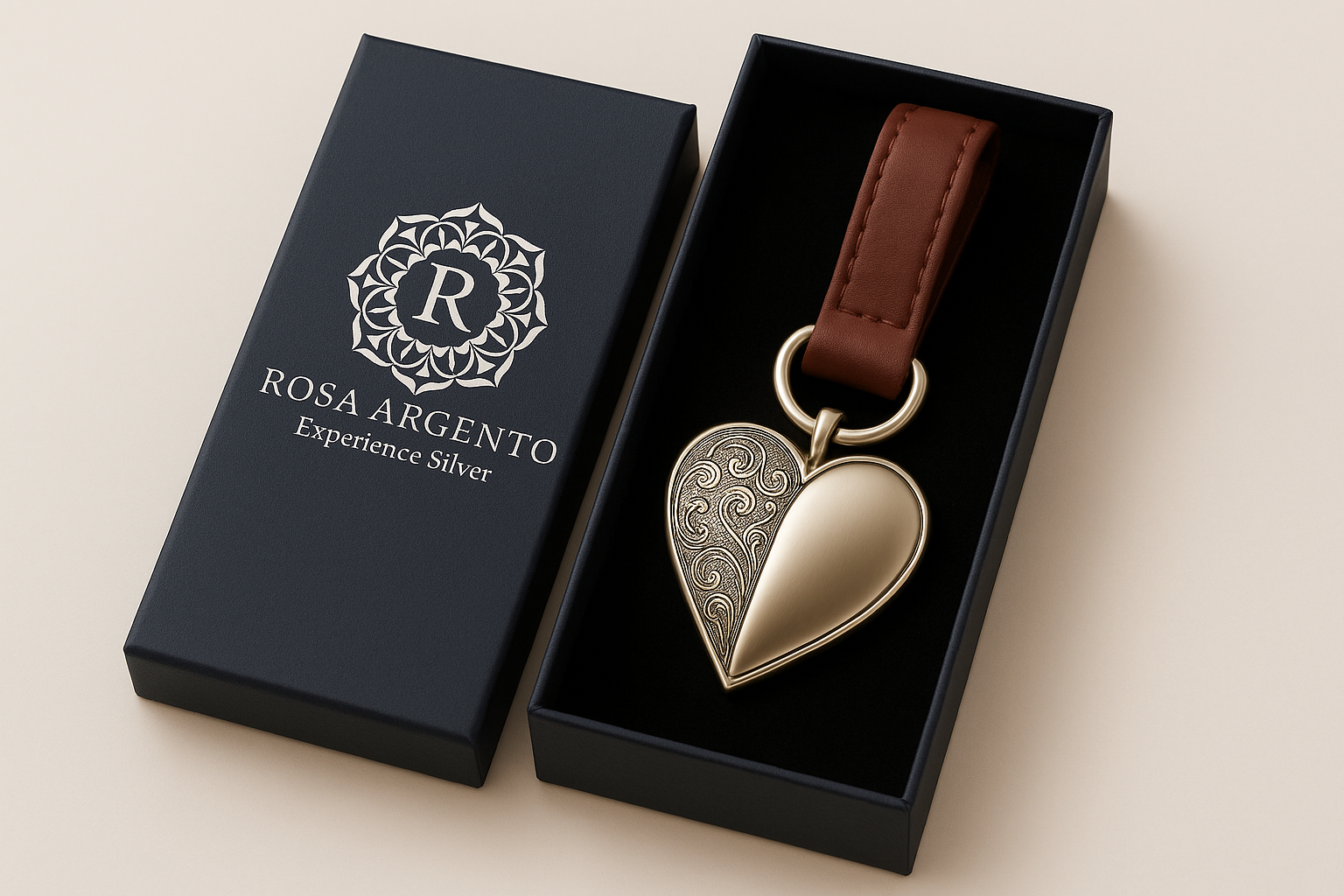 Keychain in Packaging Box