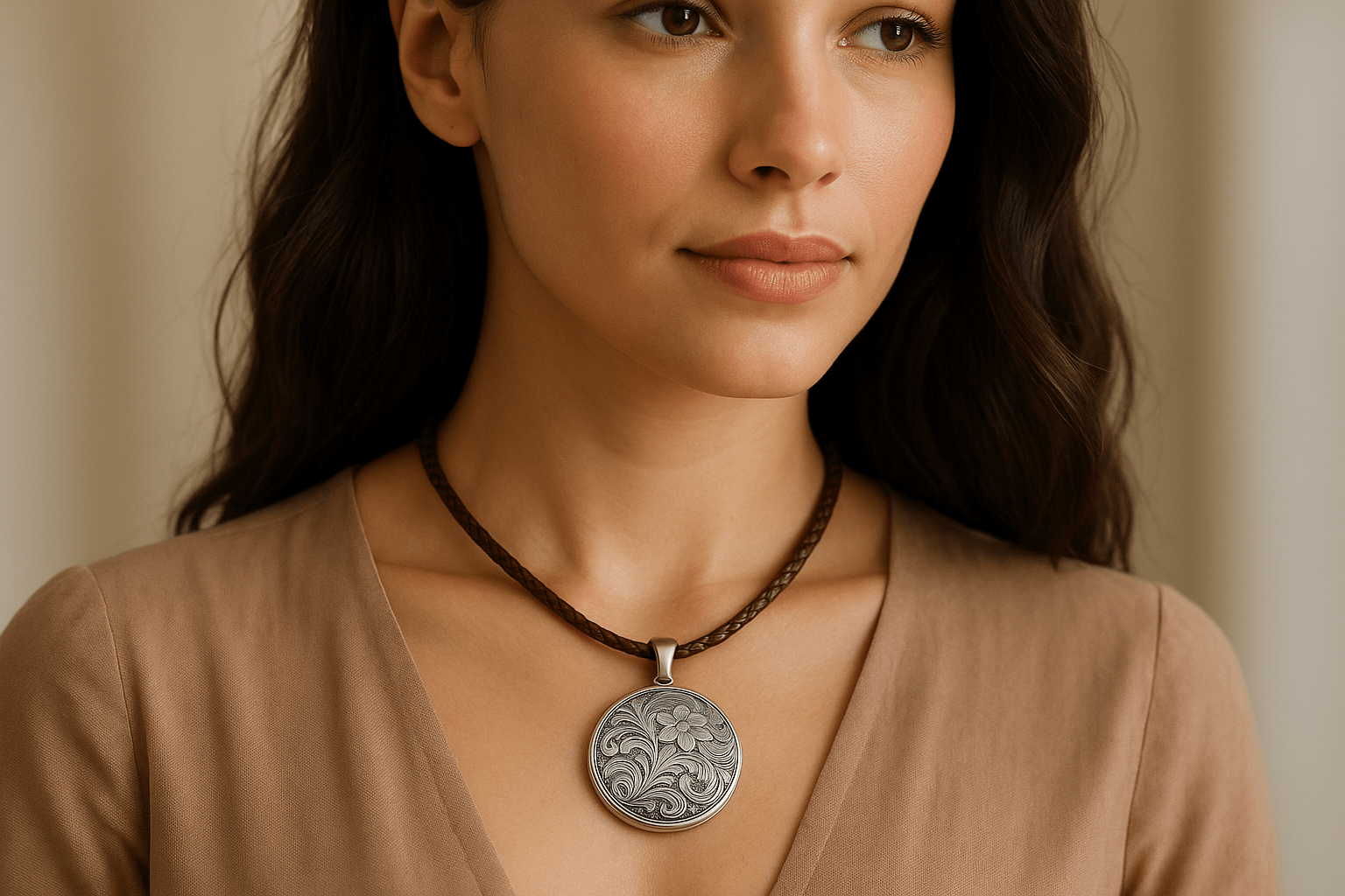 Psf20 pendant S203125 - Rosa argento