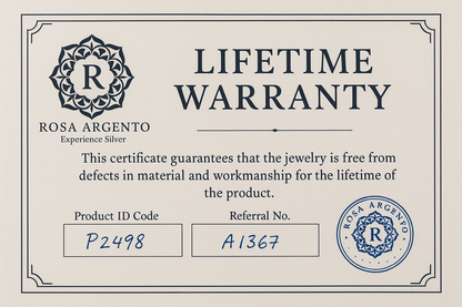 Psr4 pendant S203025 - Rosa argento