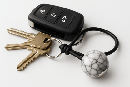 kmr1 keychain S500125 - Rosa argento