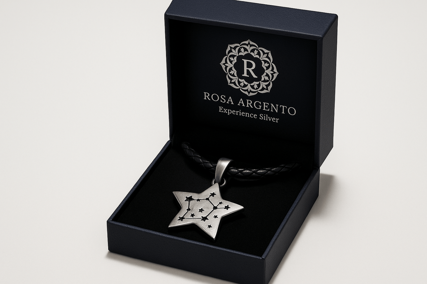 Psl12 pendant S202525 - Rosa argento