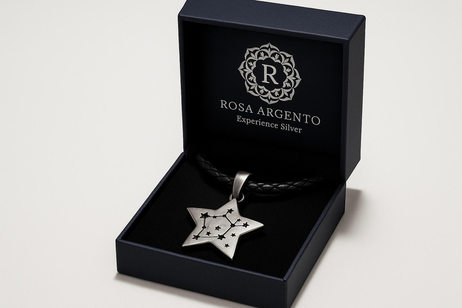 Psl12 pendant S202525 - Rosa argento