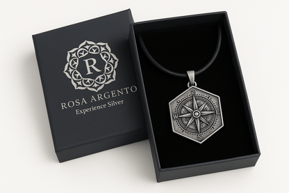 Psn10 pendant S202825 - Rosa argento