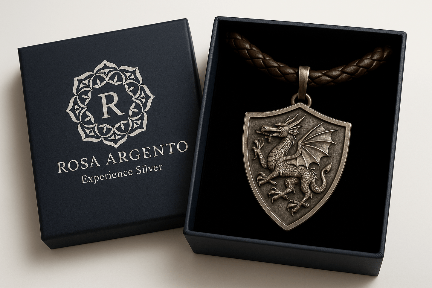 Psn9 pendant S202725 - Rosa argento