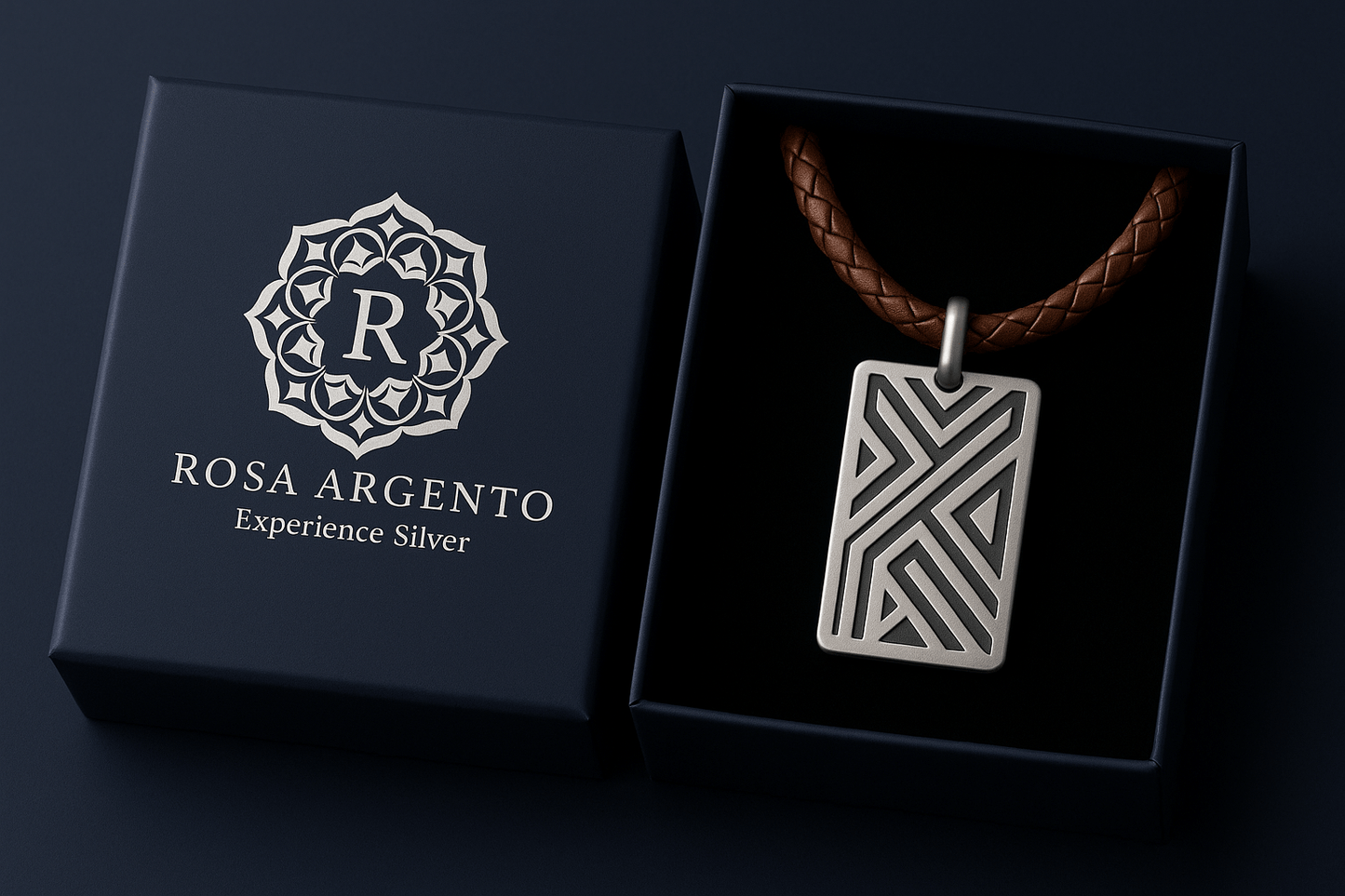 Psr4 pendant S203025 - Rosa argento