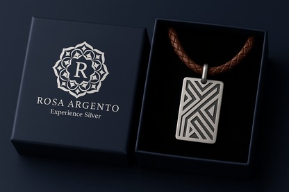 Psr4 pendant S203025 - Rosa argento