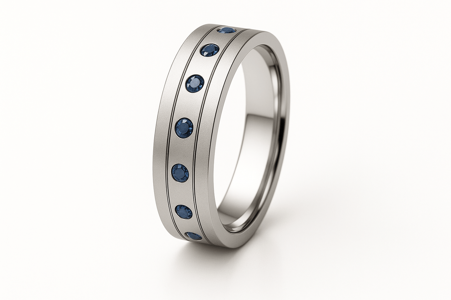 Sterling Silver Ring - Handcrafted Jewelry S101825 - Rosa argento