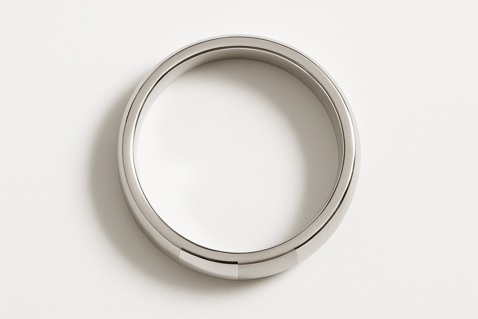 Rp0 Silver Ring - Premium Quality S101625 - Rosa argento