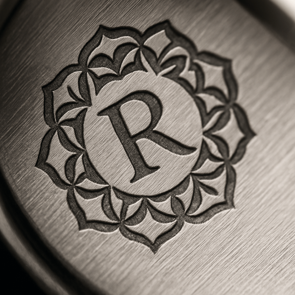 Rg9 Silver Ring - Premium Quality S101525 - Rosa argento