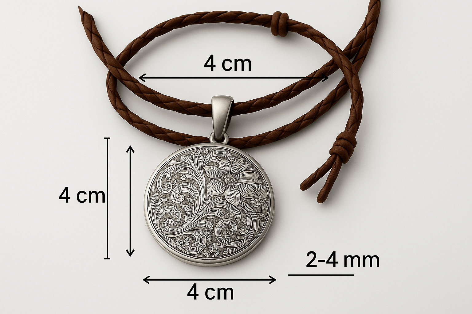 Psf20 pendant S203125 - Rosa argento