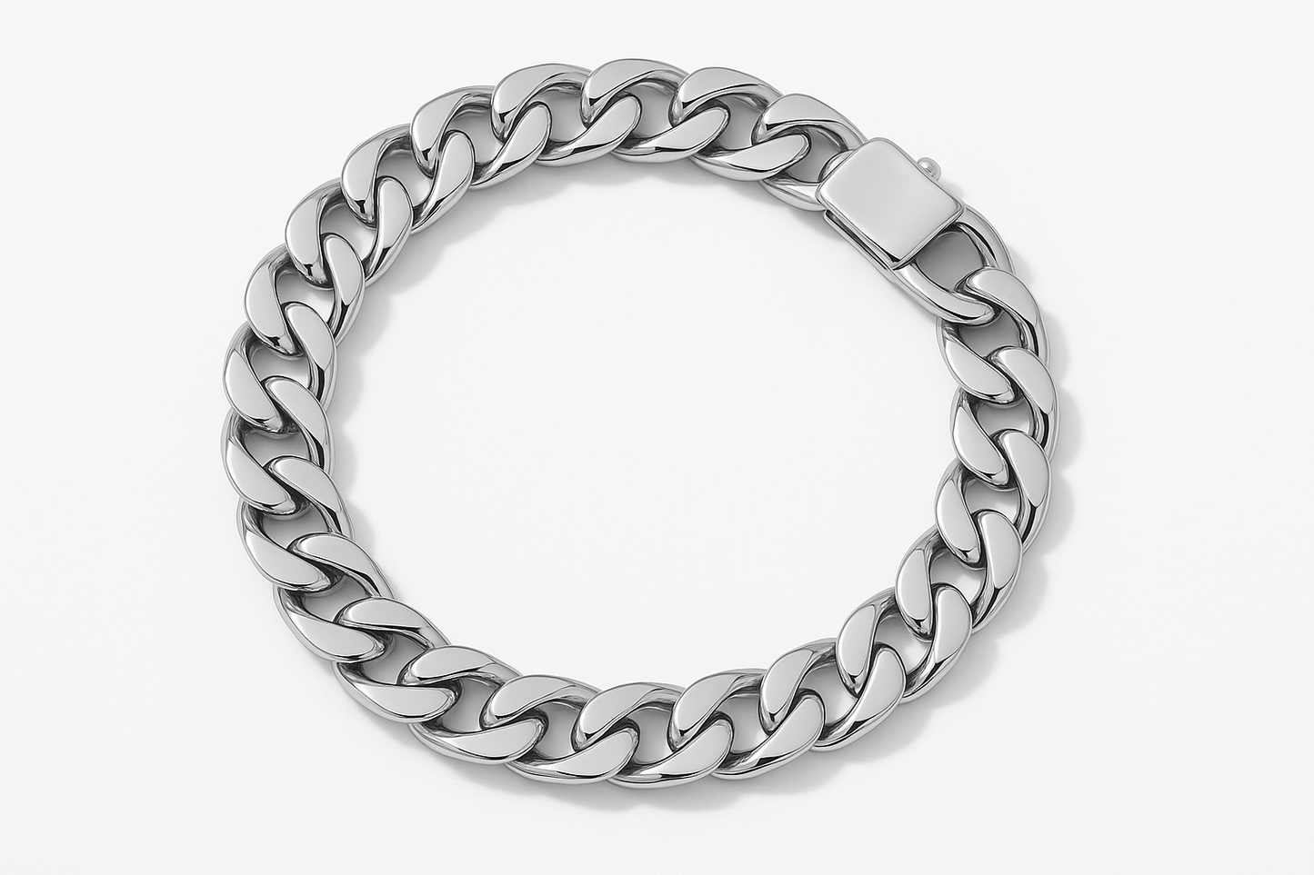 Sterling Silver Bracelet - Handcrafted Jewelry S301925 - Rosa argento