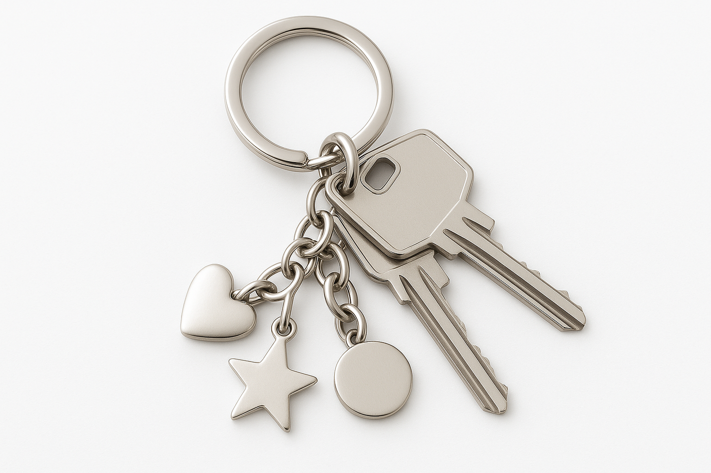 Triple Pendant Keychain Main Product Photo