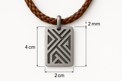 Psr4 pendant S203025 - Rosa argento