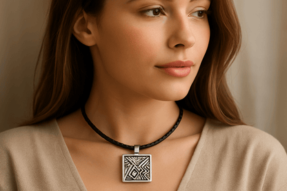 Psl7 pendant S203525 - Rosa argento